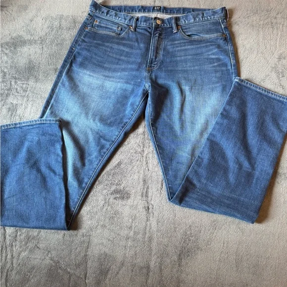 GAP Slim fit Blue Men's Jeans - Picture 1 of 5